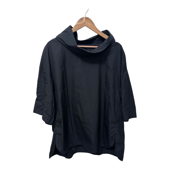 COS Roll Neck Tunic Top Quarter Sleeves Oversized Size 12 - Picture 9 of 10